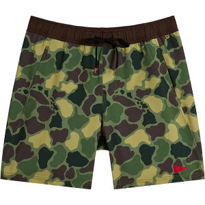 (���) �����Y �X�^���_�[�h �C�V���[ �G���X�e�B�b�N �V���[�g - �����Y Florence Marine X men Standard Issue Elastic Short - Men's Tropic Green Camo