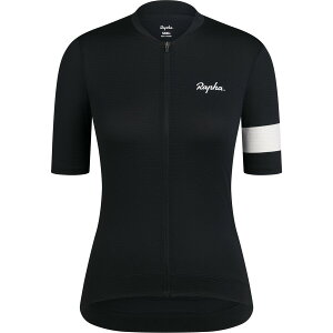 (���) ���t�@ ���f�B�[�X �R�A ���C�g�E�F�C�g �W���[�W - �E�B�����Y Rapha women Core Lightweight Jersey - Women's Black/White