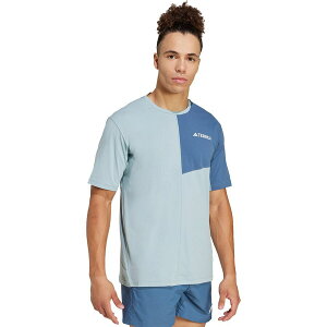 (���) �A�f�B�_�X�e���b�N�X �����Y �}���` T-�V���c - �����Y Adidas TERREX men Multi T-Shirt - Men's Magic Grey