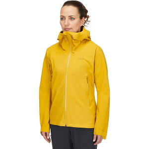 (���) ���u ���f�B�[�X �_�E���|�A�[ ���C�g �W���P�b�g - �E�B�����Y Rab women Downpour Light Jacket - Women's Sahara