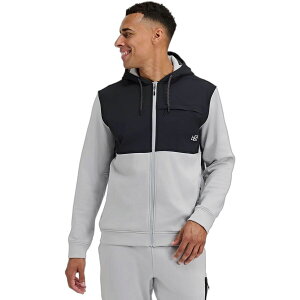 (���) �u���b�N�X�g���b�v �����Y �X�y�N�g���� �t���W�b�v �g�b�v - �����Y BlackStrap men Spectrum Full-Zip Top - Men's Ash