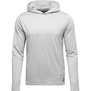 (���) �u���b�N�_�C�������h �����Y �T�[�L�b�g �u�[�f�B - �����Y Black Diamond men Circuit Hoodie - Men's Pewter