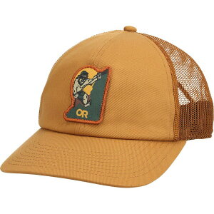 (���) �A�E�g�h�A ���T�[�` �X�N���b�` �g���b�J�[ LO �v�� �L���b�v Outdoor Research Squatch Trucker Lo Pro Cap Bronze