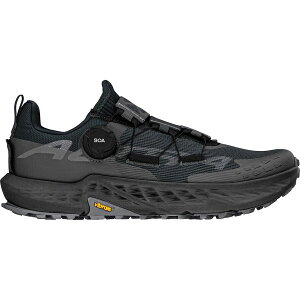 (���) �A���g�� �����Y �e�B���v 5 �{�A �g���C�� �����j���O �V���[�Y - �����Y Altra men Timp 5 Boa Trail Running Shoe - Men's Black/Black