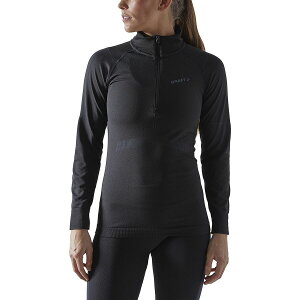 (���) �N���t�g ���f�B�[�X �A�N�e�B�u �C���e���V�e�B �W�b�v �g�b�v - �E�B�����Y Craft women Active Intensity Zip Top - Women's Black/Asphalt