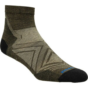 (���) �X�}�[�g�E�[�� ���� �[�� �N�b�V���� �A���N�� �\�b�N�X Smartwool Run Zero Cushion Ankle Sock Military Olive