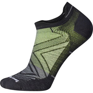(���) �X�}�[�g�E�[�� ���� �[�� �N�b�V���� ���E �A���N�� �\�b�N�X Smartwool Run Zero Cushion Low Ankle Sock Black