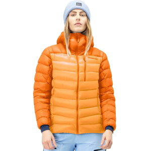 (���) �m���[�i ���f�B�[�X �����Q�� �_�E��850 �t�[�f�b�g �W���P�b�g - �E�B�����Y Norrona women Lyngen Down850 Hooded Jacket - Women's Autumn Glory