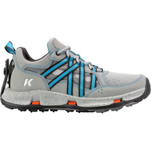 (���) �R�[�J�[�Y ���f�B�[�X �I�[�� �A�N�V�X �V���[�Y - �E�B�����Y Korkers women All Axis Shoe - Women's Storm Grey/Blue-TrailTrac Sole