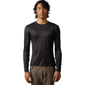 (���) �t�H�b�N�X���[�V���O �����Y �t���b�N�X�G�A�[ �A�Z���g �����O-�X���[�u �W���[�W - �����Y Fox Racing men Flexair Ascent Long-Sleeve Jersey - Men's Black