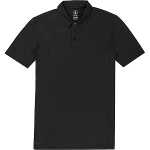 (���) �{���R�� �����Y �n�U�[�h �v�� �|�� �V���c - �����Y Volcom men Hazard Pro Polo Shirt - Men's Black