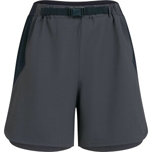 (���) ���t�@ ���f�B�[�X �G�N�X�v���A �V���[�g - �E�B�����Y Rapha women Explore Short - Women's Black Charcoal/Grey