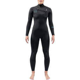 (取寄) ダカインウェットスーツ レディース ミッション 4/3mm チェスト-ジップ フル ウェットスーツ - ウィメンズ Dakine Wetsuits women Mission 4/3mm Chest-Zip Full Wetsuit - Women's Black