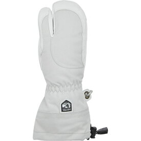 (取寄) ヘストラ レディース ヘリ 3-フィンガー グローブ - ウィメンズ Hestra women Heli 3-Finger Glove - Women's Pale Grey/Off White