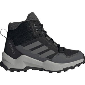 (���) �A�f�B�_�X�e���b�N�X ���g���L�b�Y �~�b�h �n�C�L���O �V���[�Y - ���g�� �L�b�Y Adidas TERREX little kids AX4R Mid Hiking Shoe - Little Kids' Core Black/Grey Four/Grey Six