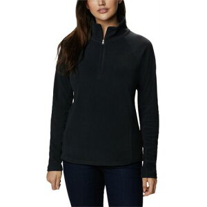 (���) �R�����r�A ���f�B�[�X �O���C�V���� �t���[�X Iv 1/2-�W�b�v �g�b�v - �E�B�����Y Columbia women Glacial Fleece IV 1/2-Zip Top - Women's Black