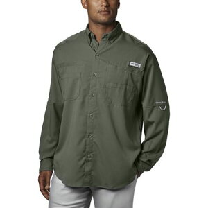 (���) �R�����r�A �����Y �^�~�A�~ �� �����O-�X���[�u �V���c - �����Y Columbia men Tamiami II Long-Sleeve Shirt - Men's Cypress