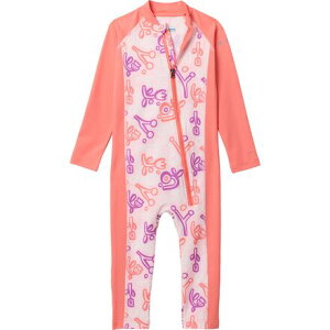 (���) �R�����r�A �C���t�@���g �T���f�B�[ �V���A�[�Y �� �T���X�[�c - �C���t�@���c Columbia infant Sandy Shores II Sunsuit - Infants' Satin Pink Marker Made/Hot Coral