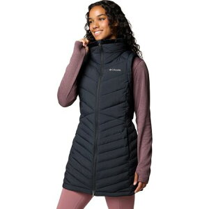 (���) �R�����r�A ���f�B�[�X �W���C �s�[�N �� �����O �x�X�g - �E�B�����Y Columbia women Joy Peak II Long Vest - Women's Black