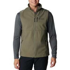 (���) �R�����r�A �����Y �A�Z���_�[ �� �\�t�g�V�F�� �x�X�g - �����Y Columbia men Ascender II Softshell Vest - Men's Stone Green2