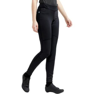 (���) �N���t�g ���f�B�[�X �R�A �o�C�N �T�u�c �E�B���h �^�C�c - �E�B�����Y Craft women Core Bike Subz Wind Tights - Women's Black/Black