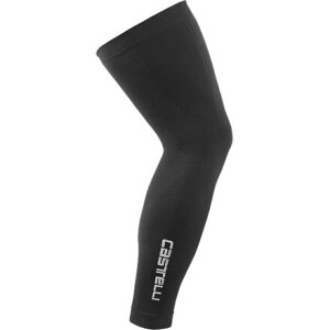 (���) �J�X�e�� �v�� �V�[�����X 2 ���b�O �E�H�[�}�[ Castelli Pro Seamless 2 Leg Warmer Black