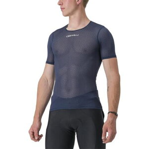(���) �J�X�e�� �����Y �v�� ���b�V�� 2.0 �V���[�g�X���[�u �V���c - �����Y Castelli men Pro Mesh 2.0 Short-Sleeve Shirt - Men's Belgian Blue