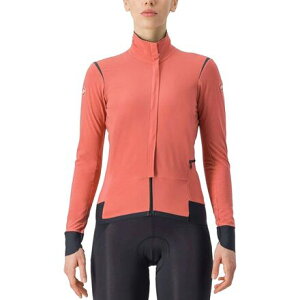 (���) �J�X�e�� ���f�B�[�X �A���t�@ �t���C�g ���[�X �W���P�b�g - �E�B�����Y Castelli women Alpha Flight RoS Jacket - Women's Mineral Red/Black Reflex/Black