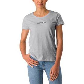(取寄) カステリ レディース クラシッコ T-シャツ - ウィメンズ Castelli women Classico T-Shirt - Women's Light Gray