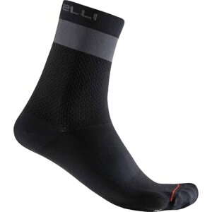 (���) �J�X�e�� �����Y �v�����[�O ���C�g 15 �\�b�N - �����Y Castelli men Prologo Lite 15 Sock - Men's Black/Dark Gray