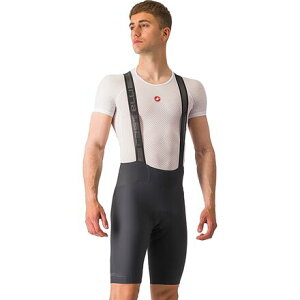 (���) �J�X�e�� �����Y �G�X�v���b�\ �r�u �V���[�g - �����Y Castelli men Espresso Bib Short - Men's Dark Gray