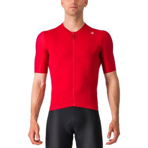 (���) �J�X�e�� �����Y �G�X�v���b�\ �W���[�W - �����Y Castelli men Espresso Jersey - Men's Rich Red/Deep Bordeaux