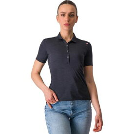 (取寄) カステリ レディース メリノ ポロ - ウィメンズ Castelli women Merino Polo - Women's Light Black
