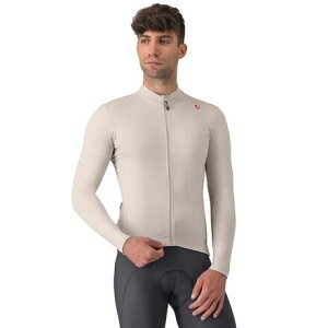 (���) �J�X�e�� �����Y �G�X�v���b�\ �T�[�}�� �W���[�W - �����Y Castelli men Espresso Thermal Jersey - Men's Clay/Dark Gray