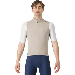 (���) �J�X�e�� �����Y �G�X�v���b�\ �x�X�g - �����Y Castelli men Espresso Vest - Men's Clay/Dark Gray