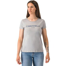 (取寄) カステリ レディース 76 T-シャツ - ウィメンズ Castelli women 76 T-Shirt - Women's Gray
