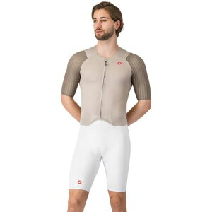 (���) �J�X�e�� �����Y �T������ S �g���C �X�s�[�h �X�[�c - �����Y Castelli men Sanremo S Tri Speed Suit - Men's Clay/White