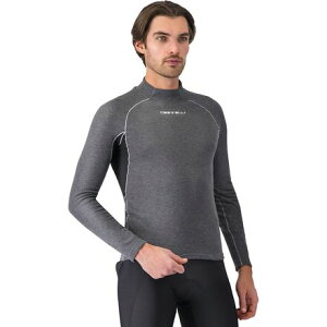 (���) �J�X�e�� �����Y �t�����h�� 2 �����O-�X���[�u �g�b�v - �����Y Castelli men Flanders 2 Long-Sleeve Top - Men's Gray