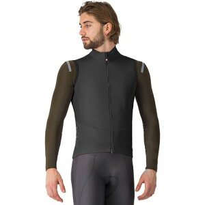 (���) �J�X�e�� �����Y �y���t�F�b�g �G�A�[ �x�X�g - �����Y Castelli men Perfetto Air Vest - Men's Light Black