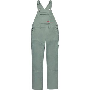 (���) �f�B�b�L�[�Y ���f�B�[�X �_�u�� �t�����g �r�u �I�[�o�[�I�[�� - �E�B�����Y Dickies women Double Front Bib Overall - Women's Iceberg Green
