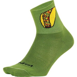 (���) �f�t�B�[�g �G�A�C�[�^�[ 3�C���` �^�R �\�b�N DeFeet Aireator 3in Taco Sock Avocado