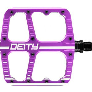 (���) �f�C�e�B�R���|�[�l���c �t���b�c �g���b�N �y�_���Y Deity Components Flat Track Pedals Purple
