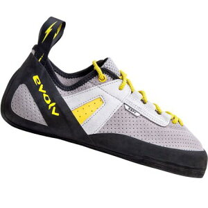 (���) �G�{���u �f�t�@�C ���[�X �N���C�~���O �V���[�Y Evolv Defy Lace Climbing Shoe Fog Gray / Banana