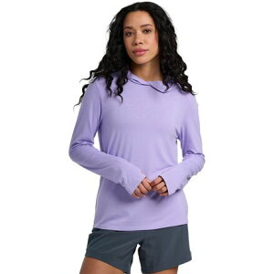 (���) �t���[�t���C ���f�B�[�X �V�F�[�h �� �u�[�f�B - �E�B�����Y Free Fly women Shade II Hoodie - Women's Bright Lavender