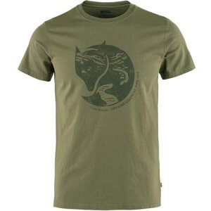 (���) �t�F�[�����[�x�� �����Y �A�[�N�e�B�N �t�H�b�N�X T-�V���c - �����Y Fjallraven men Arctic Fox T-Shirt - Men's Laurel Green