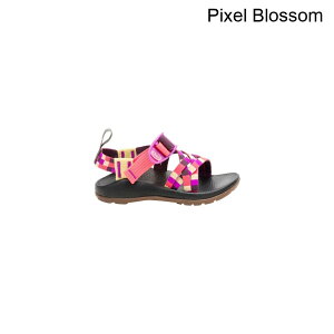 (���) �`���R �L�b�Y ZX/1 �G�R�g���b�h �T���_�� - �L�b�Y Chaco kids ZX/1 EcoTread Sandal - Kids' Pixel Blossom