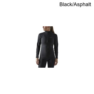 (���) �N���t�g ���f�B�[�X �A�N�e�B�u �C���e���V�e�B �W�b�v �g�b�v - �E�B�����Y Craft women Active Intensity Zip Top - Women's Black/Asphalt