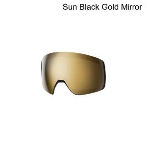 (���) �X�~�X 4D �}�O �S�[�O���Y ���v���C�X�����g �����Y Smith 4D MAG Goggles Replacement Lens Sun Black Gold Mirror