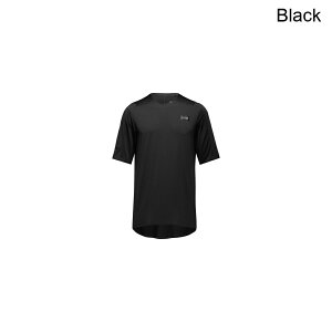 (���) �S�A�E�F�A �����Y �g���C��KPR �e�b�N �W���[�W - �����Y GOREWEAR men TrailKPR Tech Jersey - Men's Black