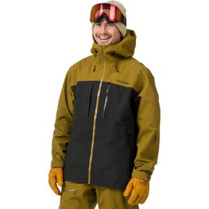 (���) �t���C���[ �����Y �N�I���^�� �v�� �W���P�b�g - �����Y Flylow men Quantum Pro Jacket - Men's Black/Rye
